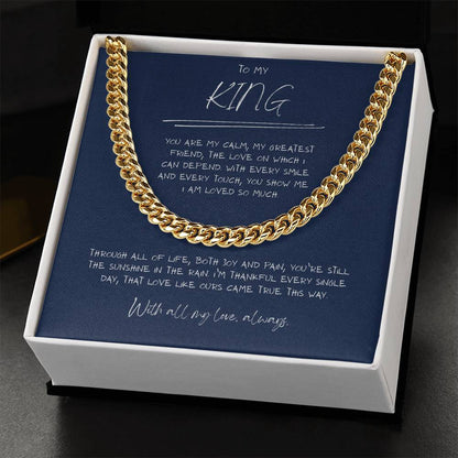 King, Greatest Friend