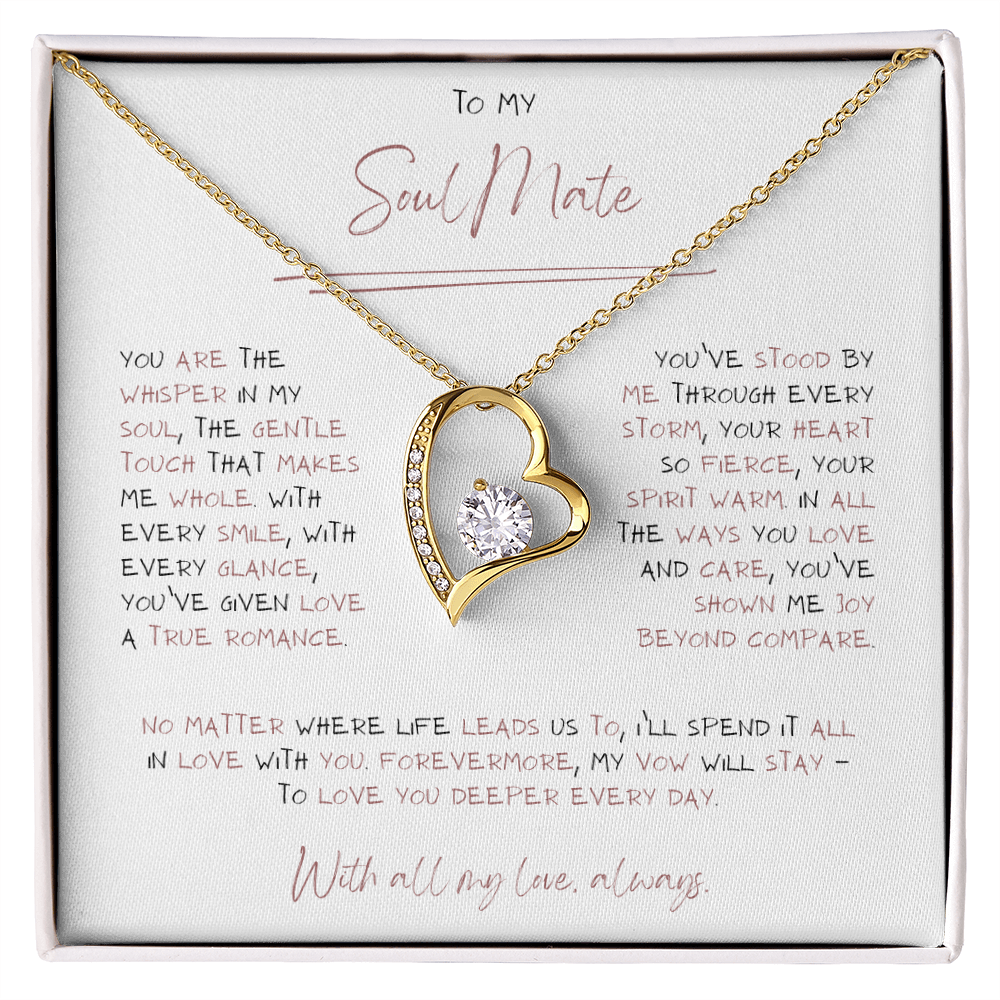 Soulmate, Stood by Me