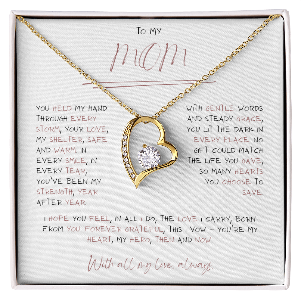 Mom, Forever Grateful