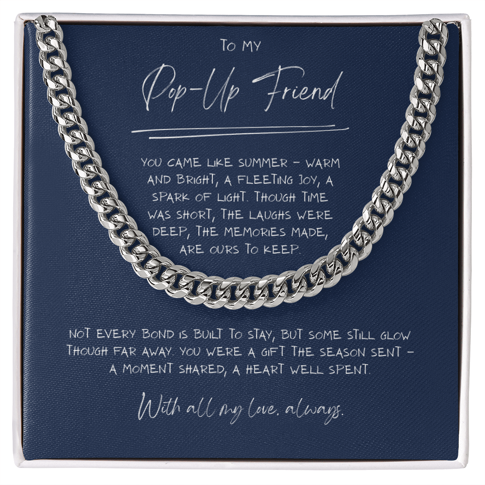 Pop-up Friend, Ours to Keep