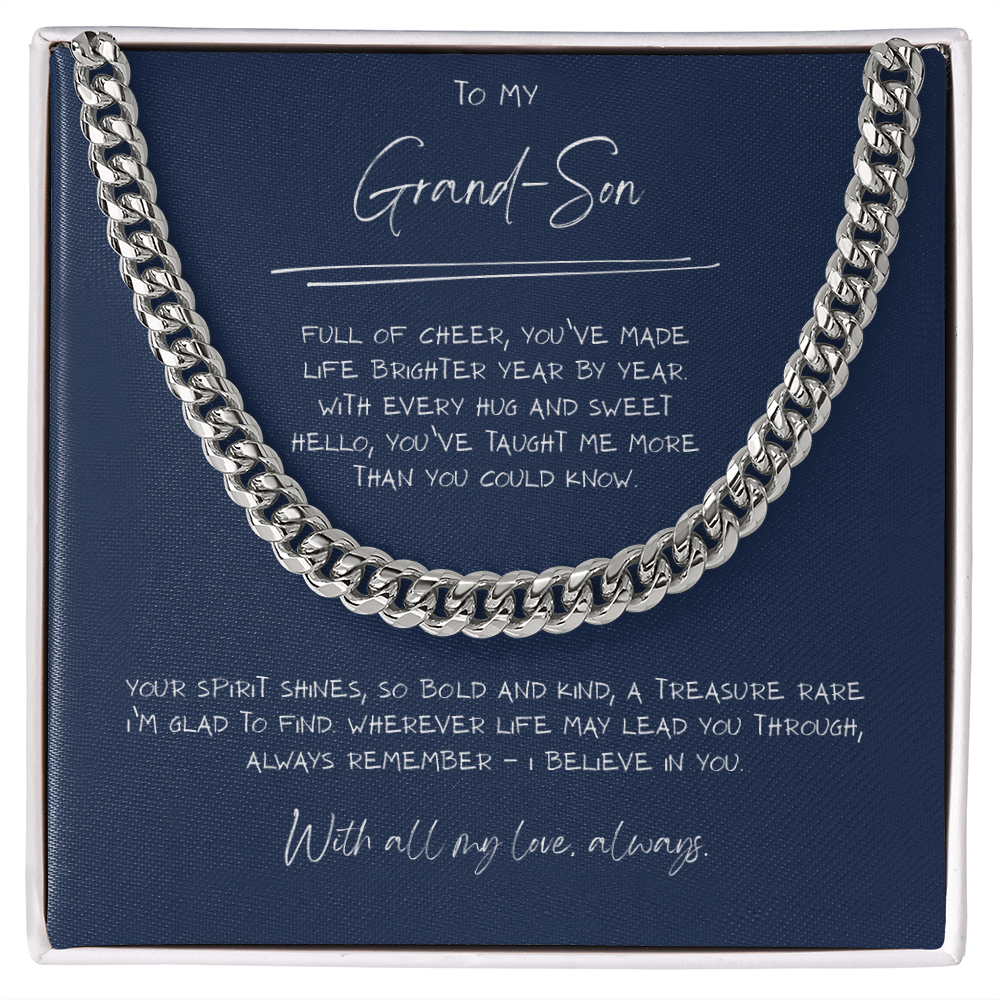 Grandson, Full of Cheer