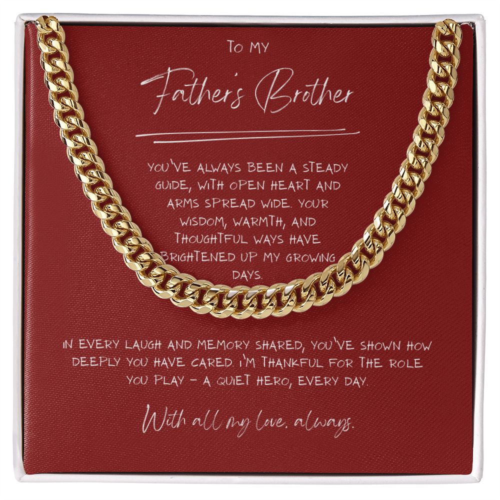 Father's Brother, Steady Guide